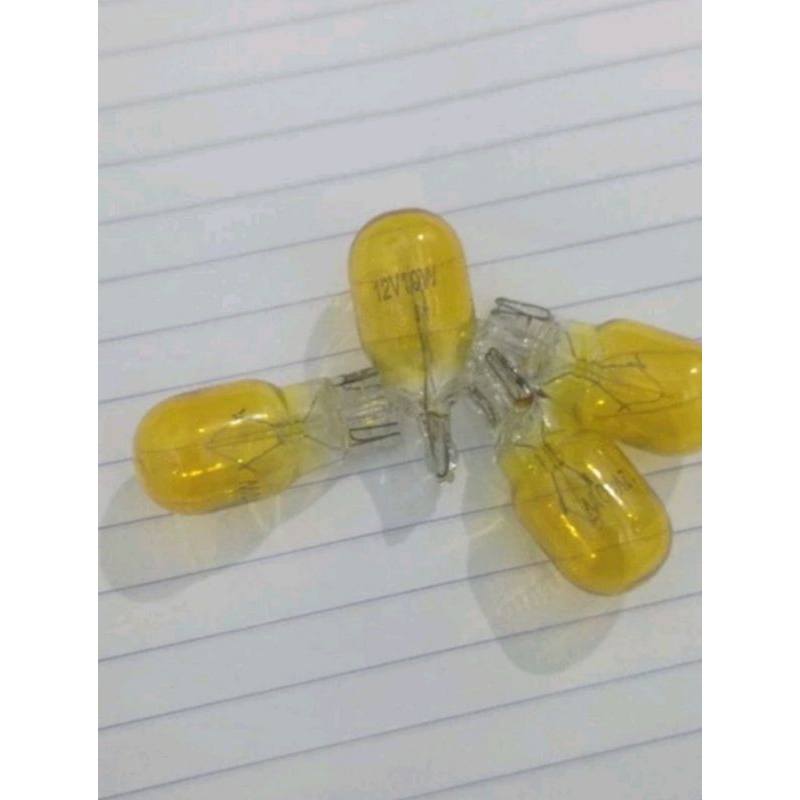 Dop bohlam lampu sen sein T13 12V 10W