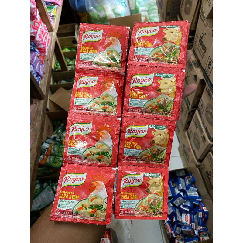 

royco penyedap rasa sapi dan ayam renteng