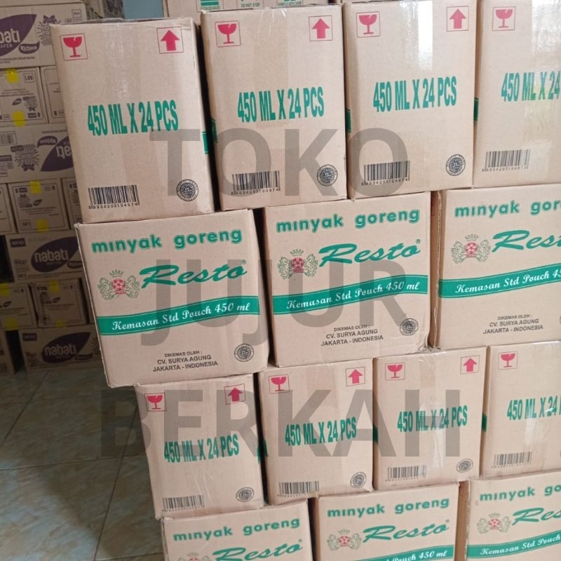 

Minyak Resto 450ml (isi 24pcs) 1dus/Karton