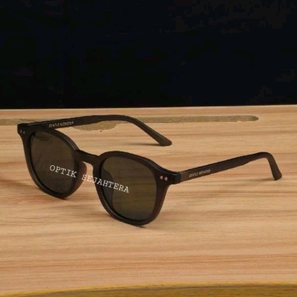 Kacamata Hitam Sunglasses GM 2557 Lensa Polarized Green Matte