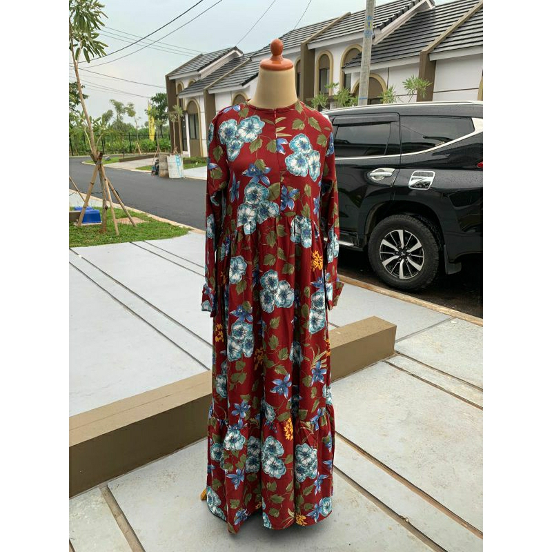 Gonegani Leena Dress, Dress Gonegani, Dress Wanita