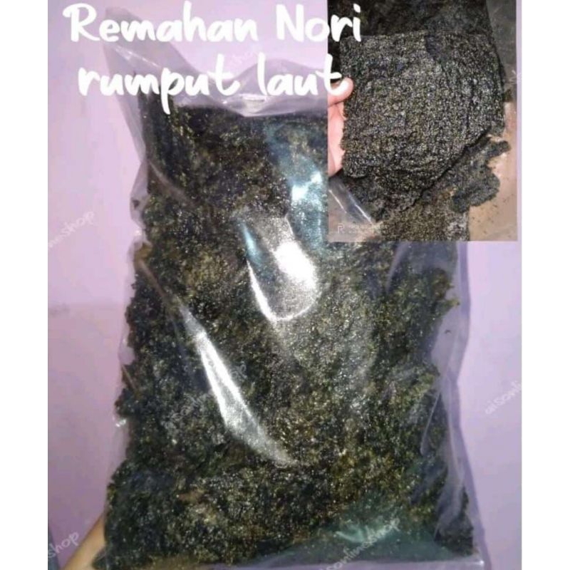 

patahan nori / rumput laut kering