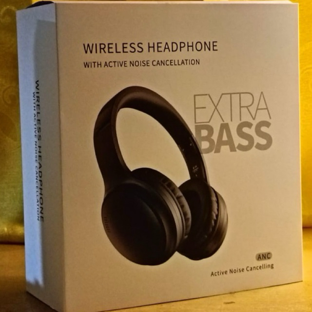 Headphone ANC Extra Bass + ANC Wireless