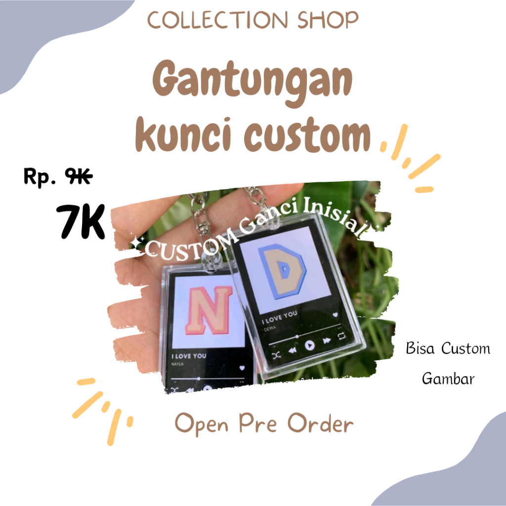 Gantungan Kunci Custom kuyyy