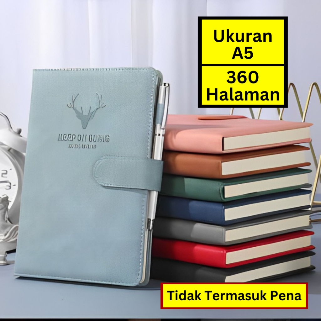 

Buku Diary Aesthetic Catatan Agenda Tebal Notebook