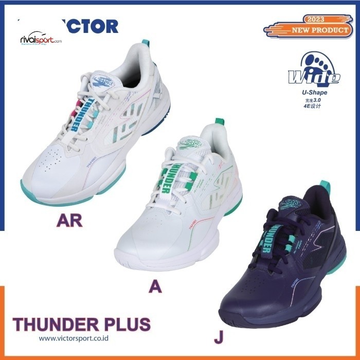 Clearance Sale Sepatu Badminton Victor Thunder Plus / Thunderplus