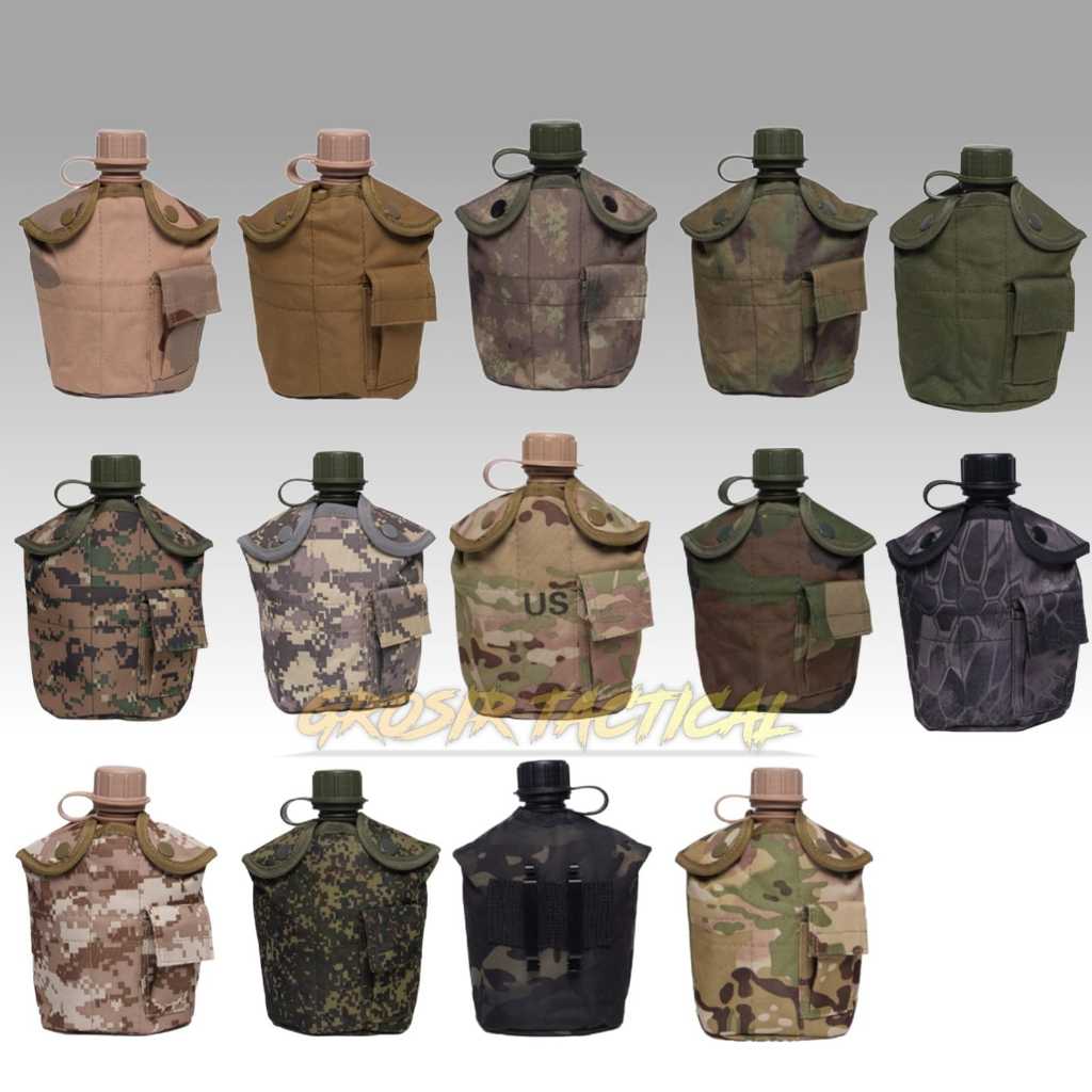 Peples air minum botol air minum tactical 1 Liter peples army botol minum outdoor import kekinian