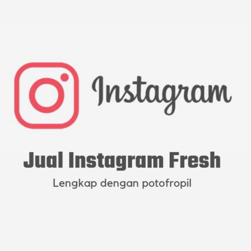 Akun instagram fresh
