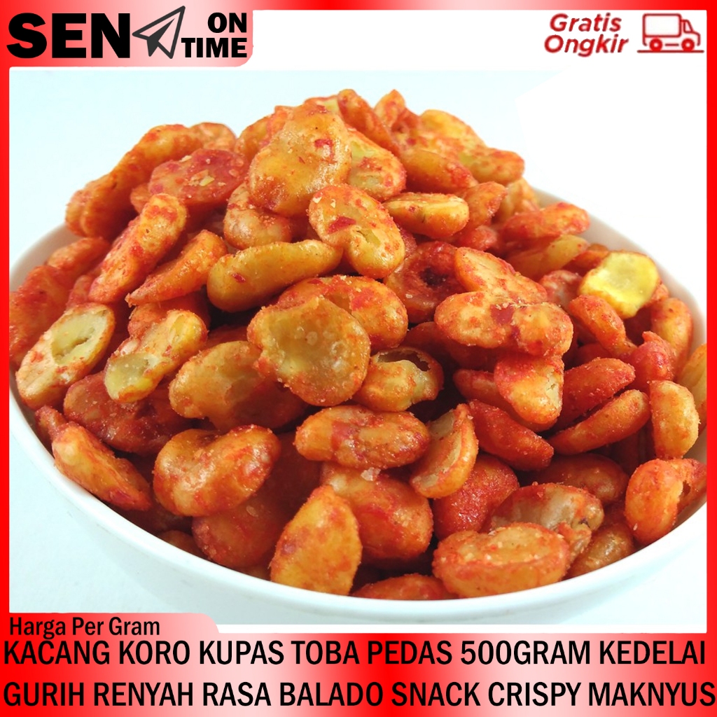 

KACANG KORO KUPAS TOBA PEDAS 500GRAM KEDELAI GURIH RENYAH RASA BALADO SNACK CRISPY MAKNYUS JAJANAN DUA DUO KELINCI OLEH OLEH LEBARAN CEMILAN CAMILAN KELUARGA HALAL MASAKAN MAKANAN RINGAN KERIPIK RENYAH HARI RAYA MURAH IDUL FITRI LUMER MANIS GURIH RDS4