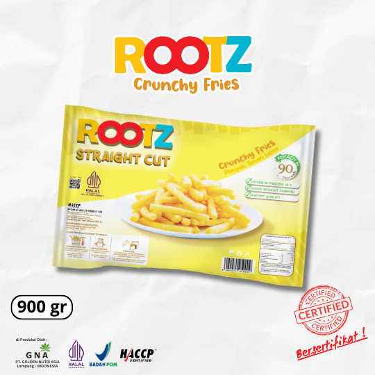 

ROOTZ CRUNCHY FRIES - STRAIGHT CUT