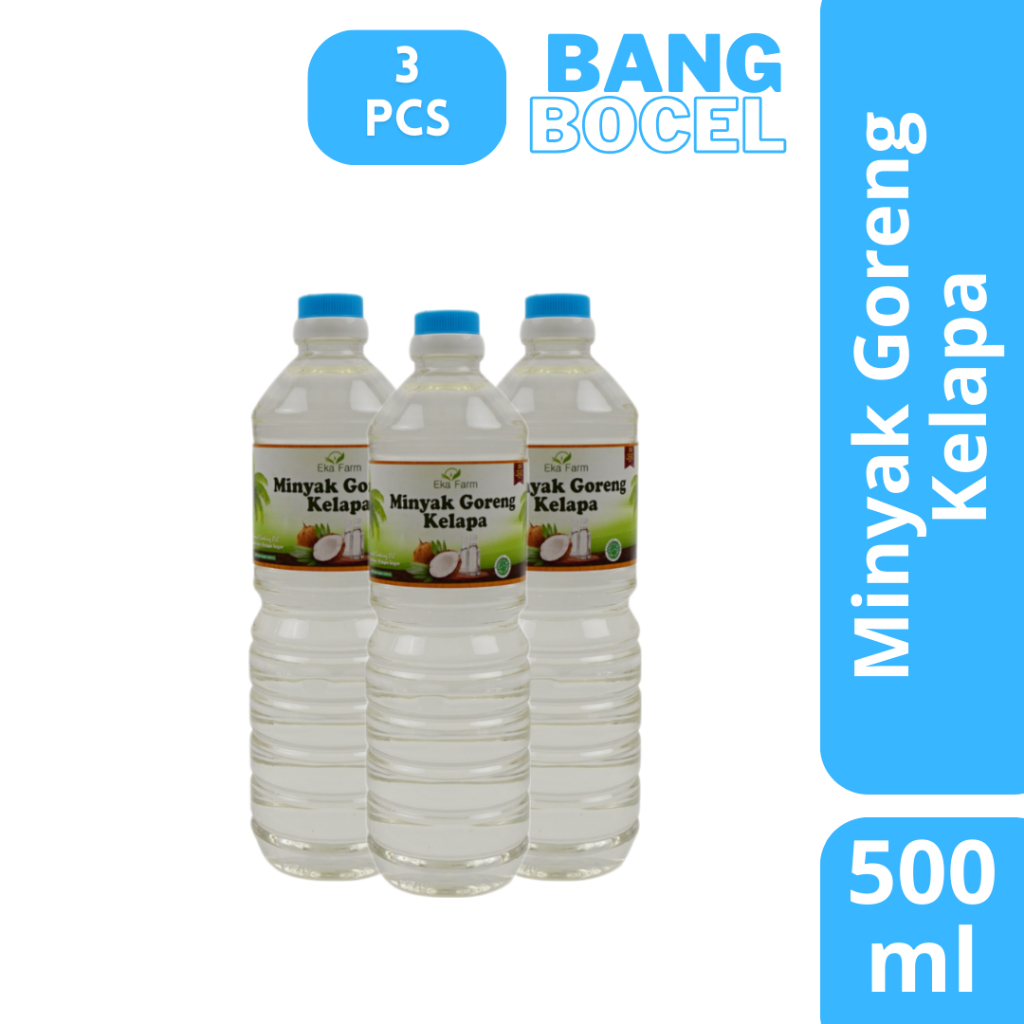 

Minyak Goreng Kelapa Eka Farm 500ml 3 Pcs
