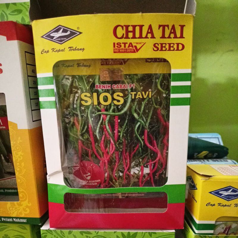 Sios Tavi F1 Benih Cabe Keriting Kemasan 10 gr