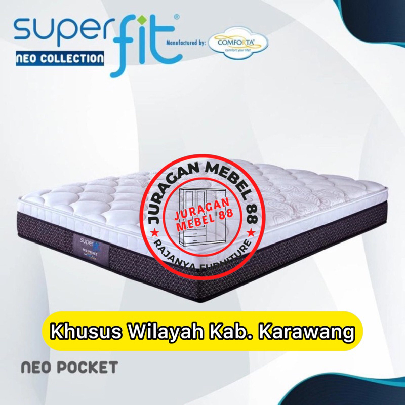 Comforta Springbed Superfit Neo Pocket / Springbed Comforta Karawang / Kasur Karawang