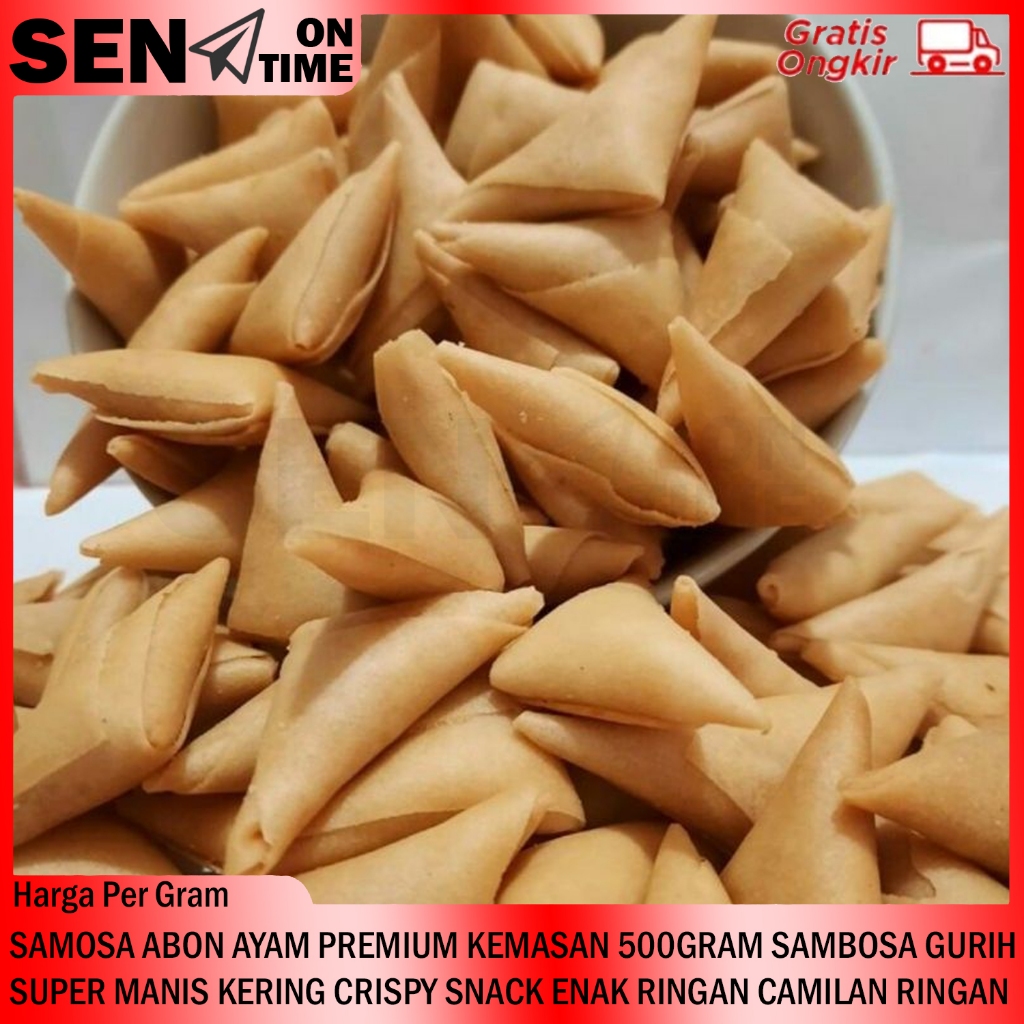 

Kue Segitiga Samo Sa Samosa Kering Abon Ayam 500gram Camilan Keluarga Halal Masakan Makanan Ringan Keripik Renyah Cemilan Hari Raya Murah Idul Fitri Lumer Manis Gurih Snack Ciki Asin Jajajan Pilus Vilus Snacky Tanpa Pengawet RDS4