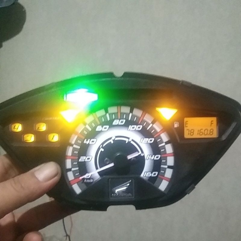 mesin spidometer Honda Supra x 125 original copotan