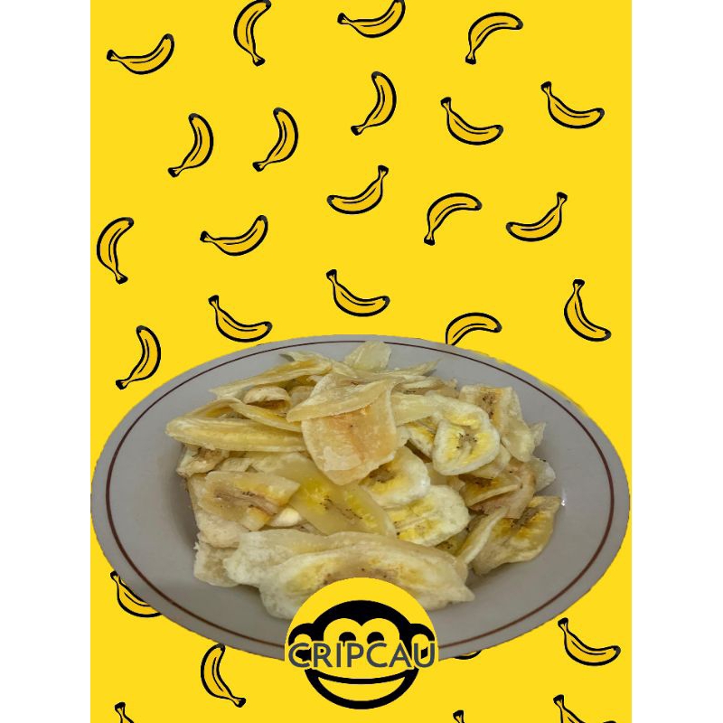 

Kripik pisang kepok Original