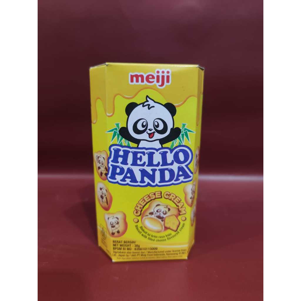 

Meiji Biskuit Hello Panda Cheese Cream 38gr