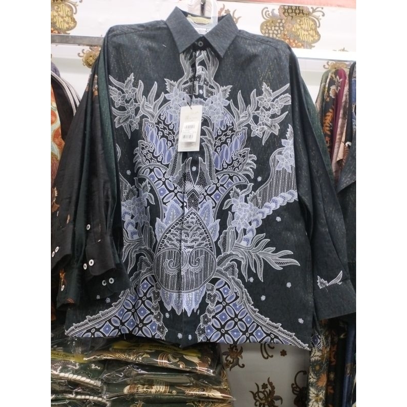 batik arthaloka kaple cewe gamis, lengan panjang/sarimbit