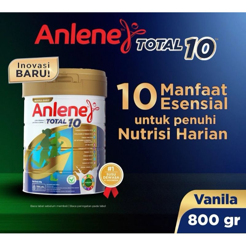 

ANLENE TOTAL 10 800GR EXPIRED DESEMBER 2025