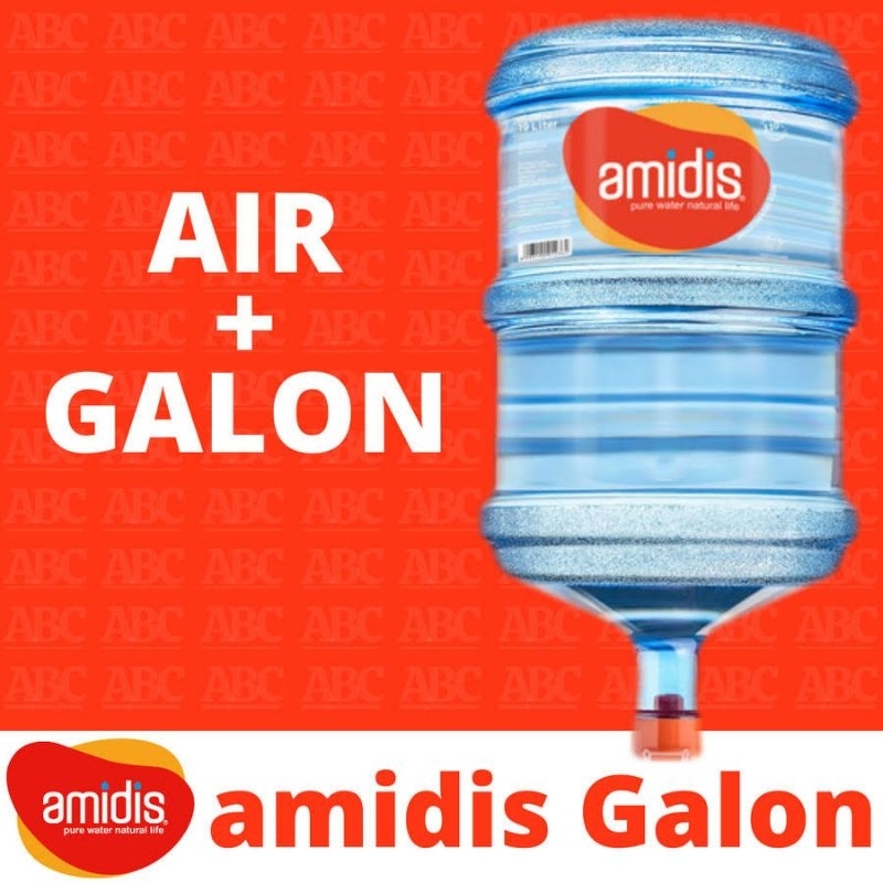 

Amidis Galon 19 Liter (Galon plus Air)