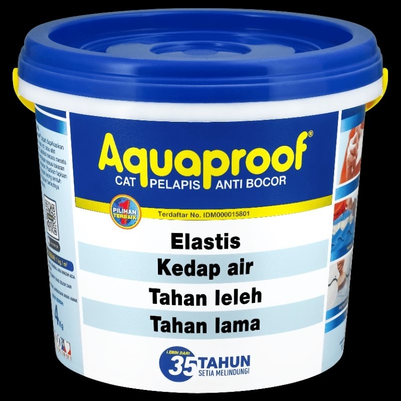 AQUAPROOF 4kg warna abu