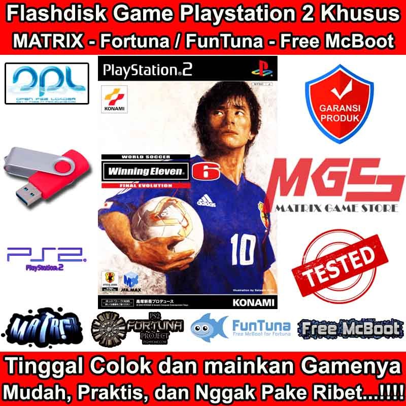 Flashdisk Game PS2 PS 2 Winning Eleven 6 International