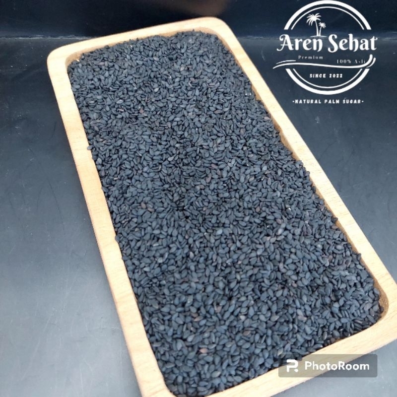 

100gr BIJI WIJEN HITAM MENTAH / Goma / Raw Sesame Seed/ Seeds