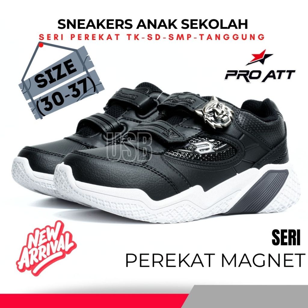 Sepatu Sekolah Anak Laki Perempuan Paud TK SD 5 6 7 8 9 10 Tahun Spatu Skolah Sekola Kets Sneakers T