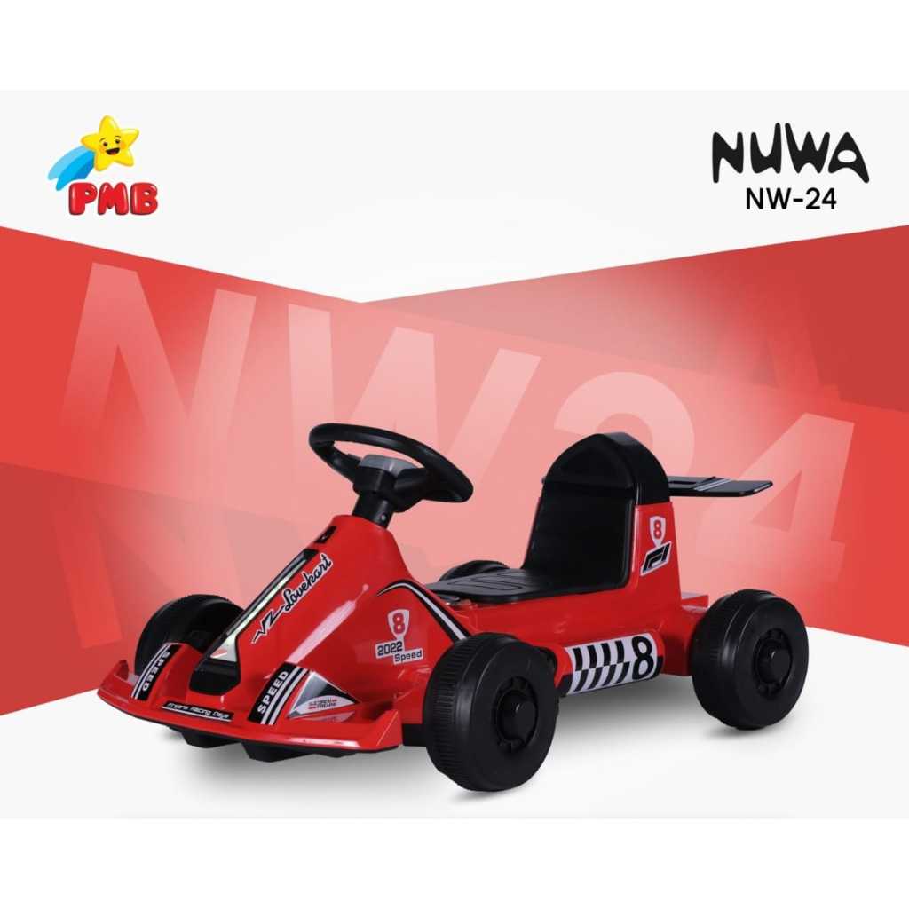 Mainan Mobil Aki Anak NUWA NW 24 / Mainan Anak Mobil Mobilan Aki