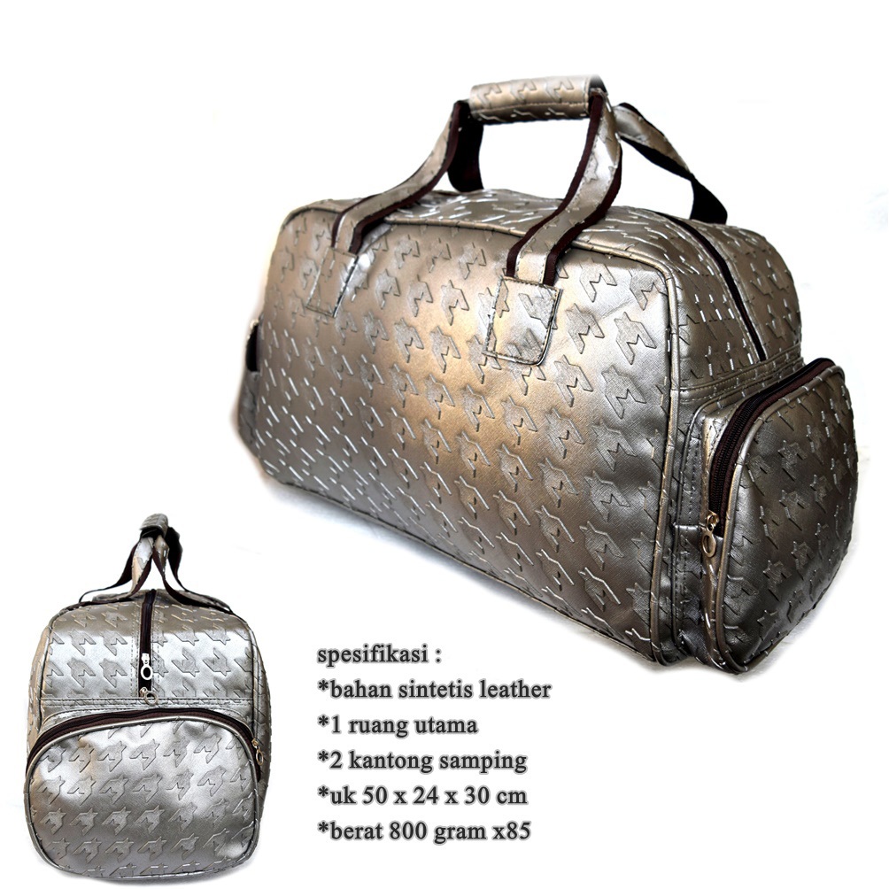 Tas Pesawat Travel Kabin 2 Side Kulit