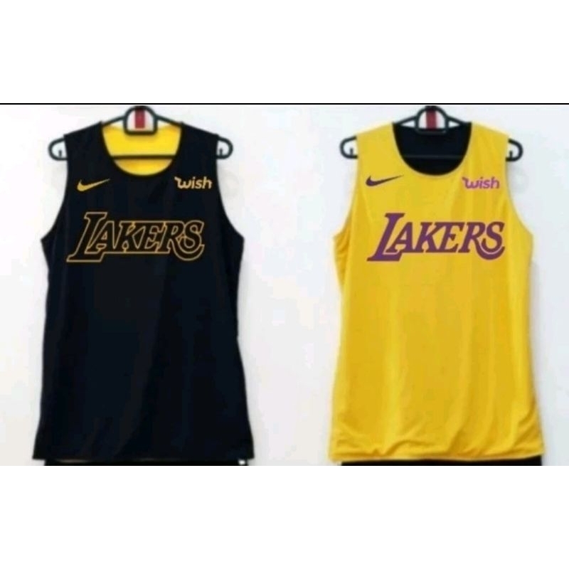 Atasa jersey basket Lakers Anak / Dewasa - jersey basket - pria / wanita - Jersey olahraga basketbal