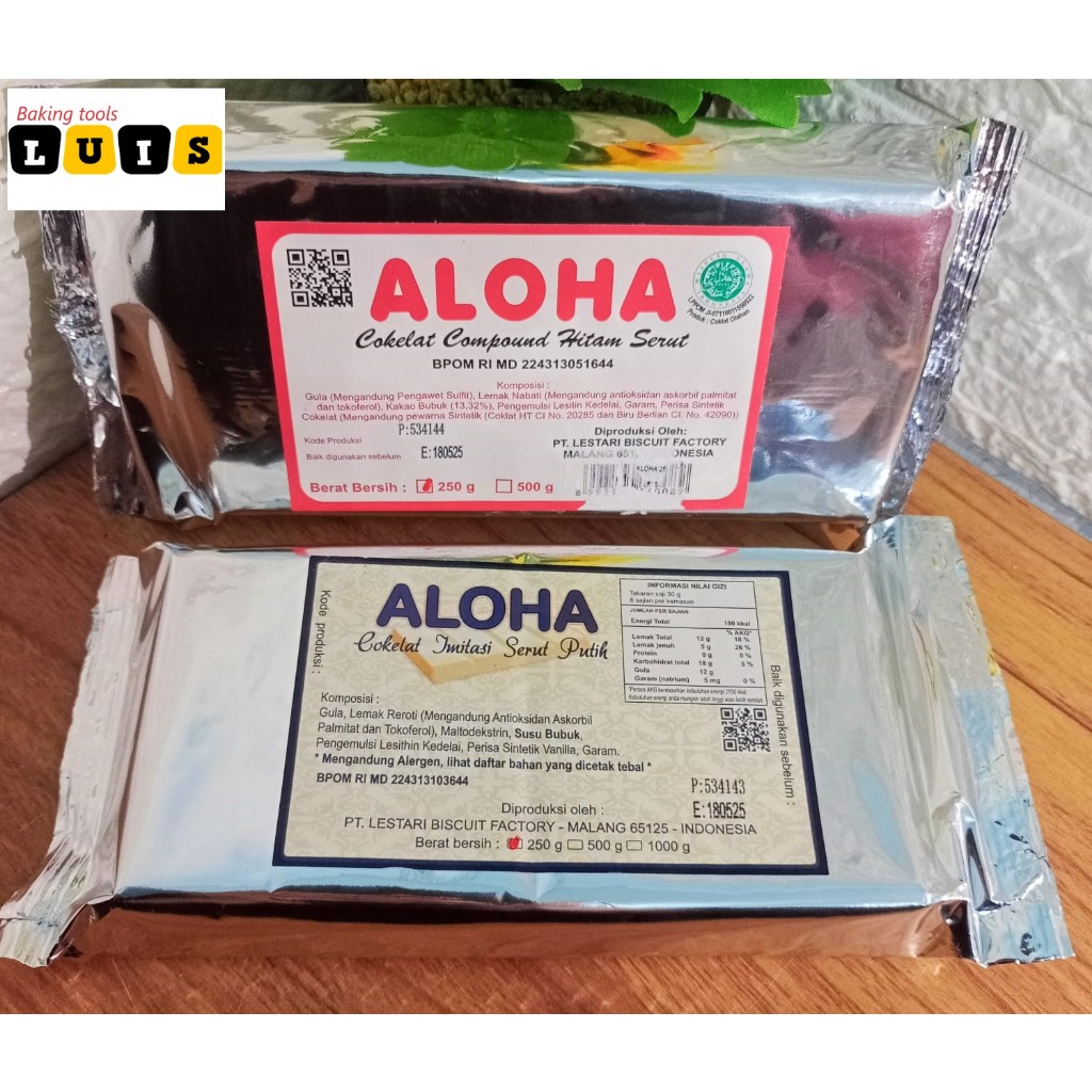 

Coklat Aloha Coklat Batangan 250gr