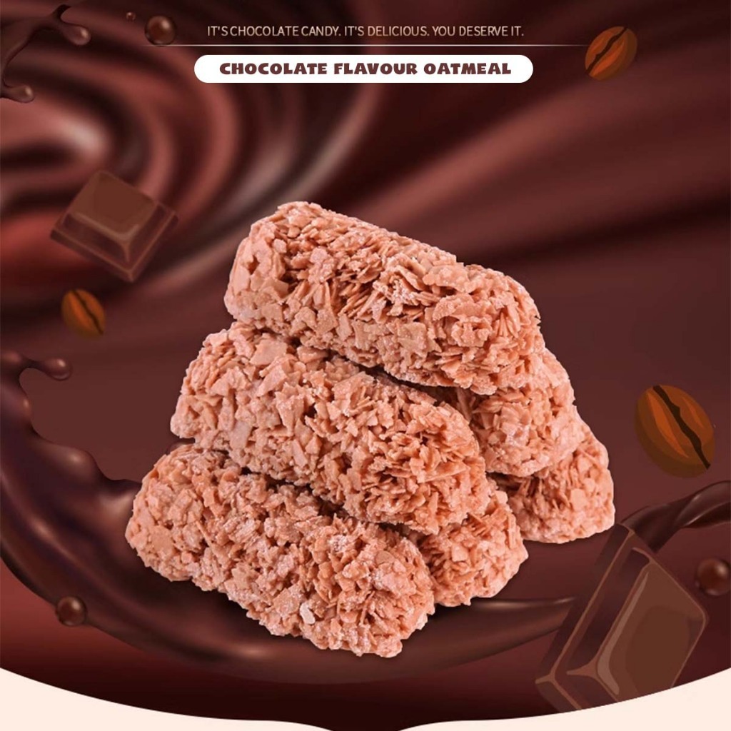 

Oatmeal Bar Snacks Chocolate 1 Pack | Makanan Sehat Halal Enak & Premium