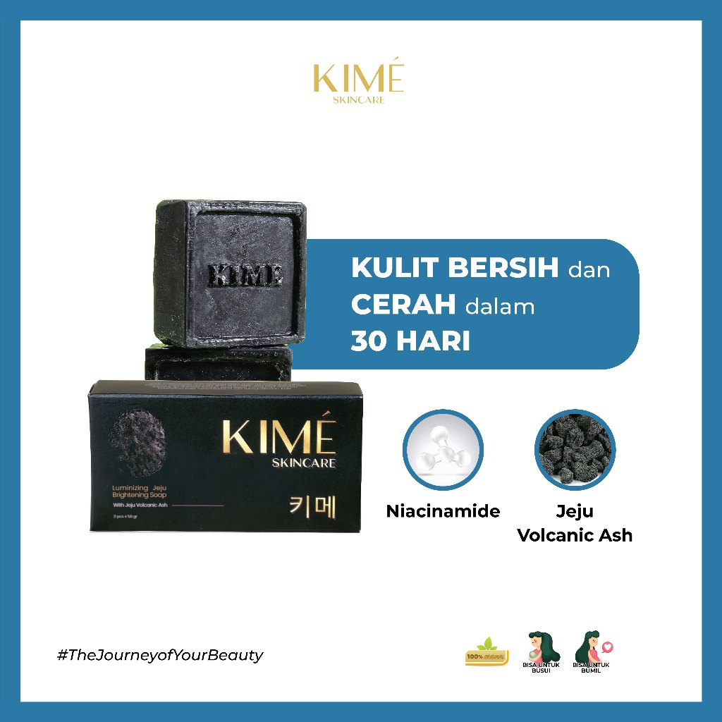 Kime Skincare Luminizing Jeju Brightening Soap