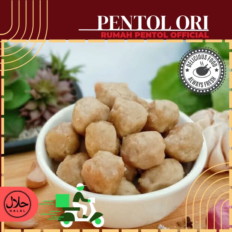 

PENTOL ORI (100 pcs) Halal tanpa pengawet