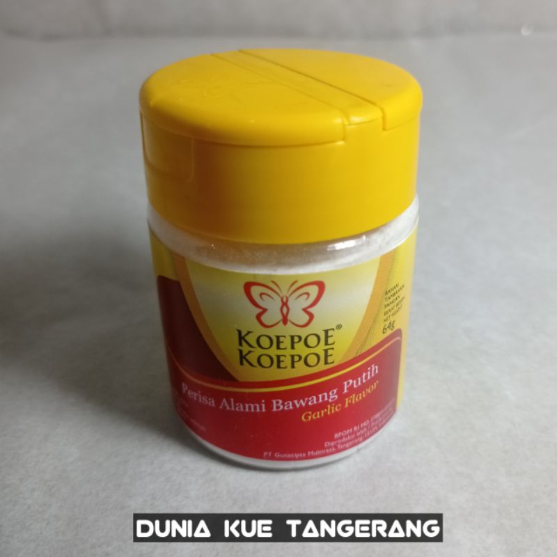 

Perisa Alami Bawang Putih Koepoe-Koepoe / bawang putih bubuk kupu-kupu (64gr)