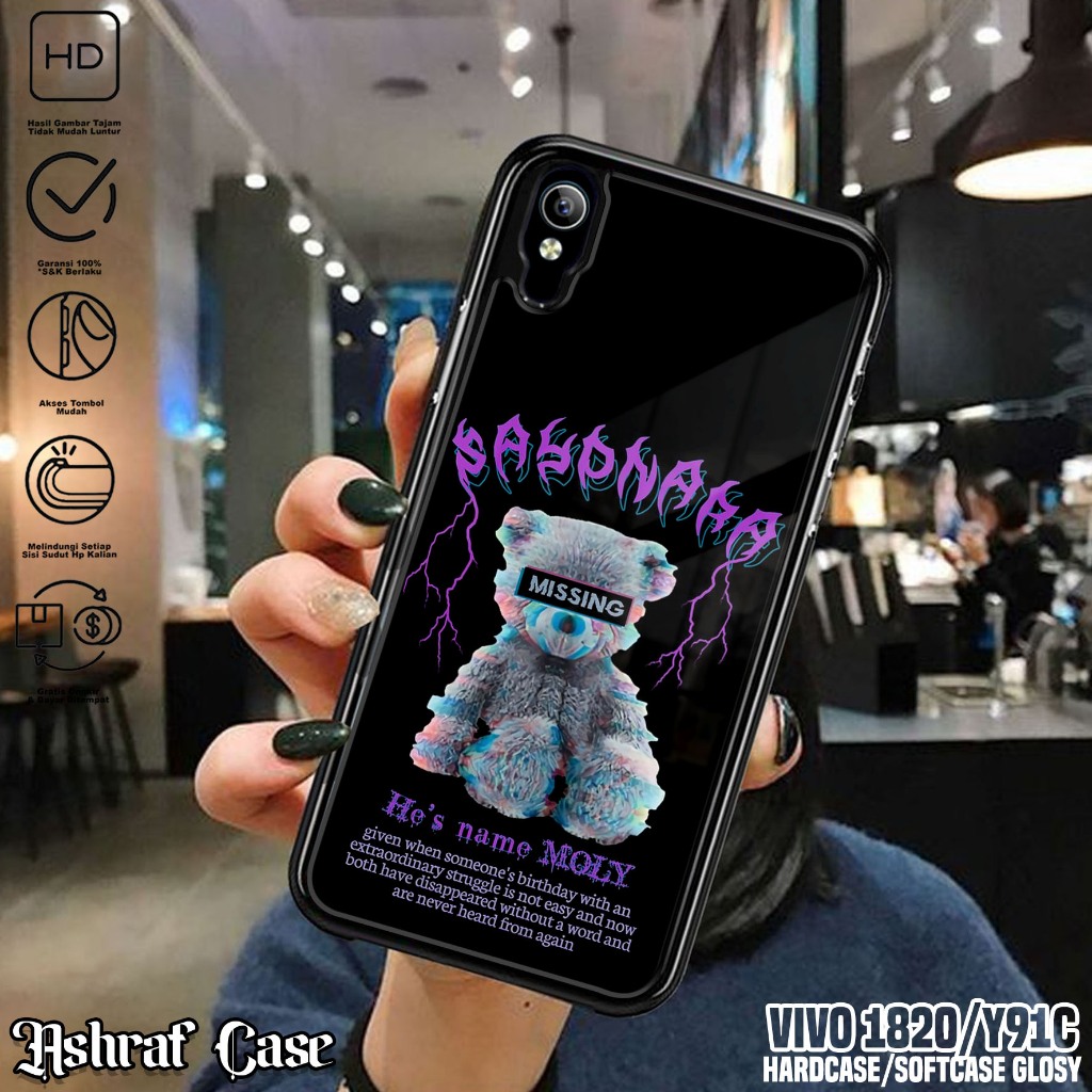 Case VIVO Y91C / 1820 - Casing Hp VIVO 1820 / Y91C ( BNKA ) Silikon Hp Vivo 1820 - Kesing Hp VIVO Y9