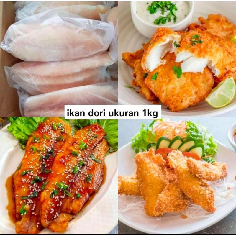 

Ikan Dori Frozen 1Kg Halal
