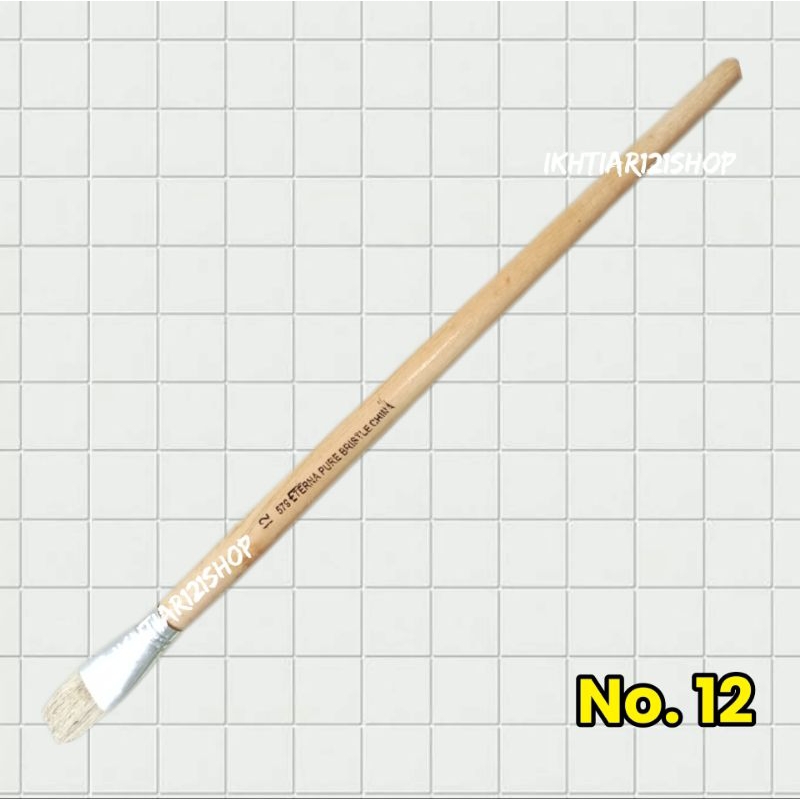 

Kuas Lukis No.12 Model Stik Panjang Satuan Berkualitas