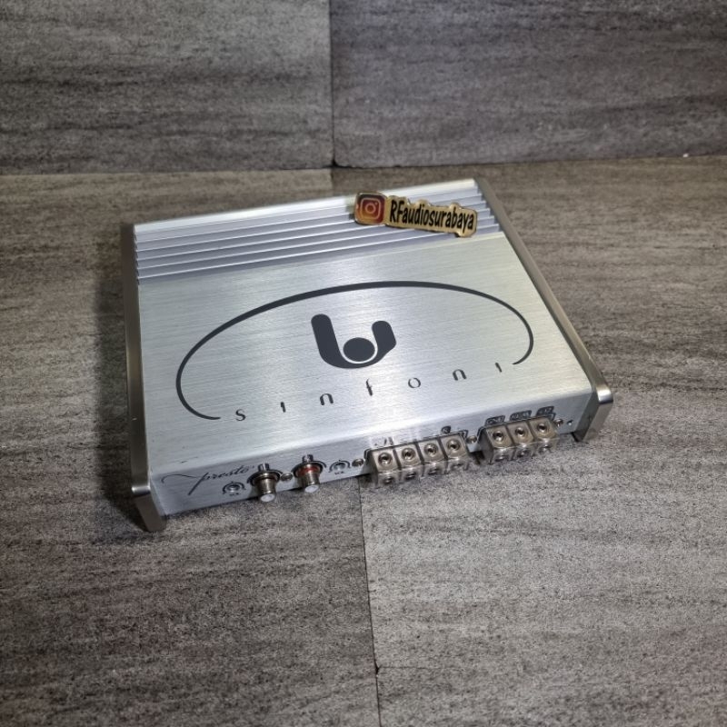 sinfoni presto italy Second