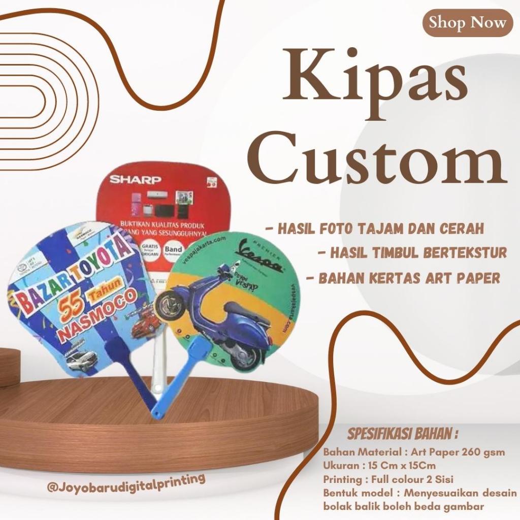 Cetak Kipas Souvenir Custom | Cetak Kipas Custom