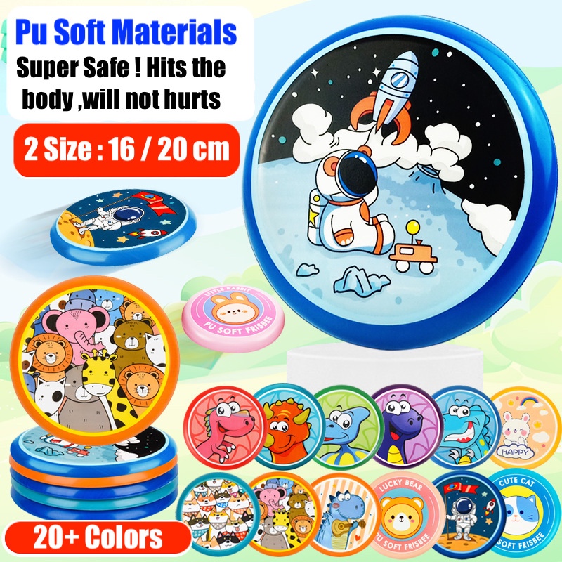 MAXI BSG Toys T13 Soft Frisbee Mainan Anak Piring Lempar Flying Disc Outdoor Sport Game Kado Anak Pe