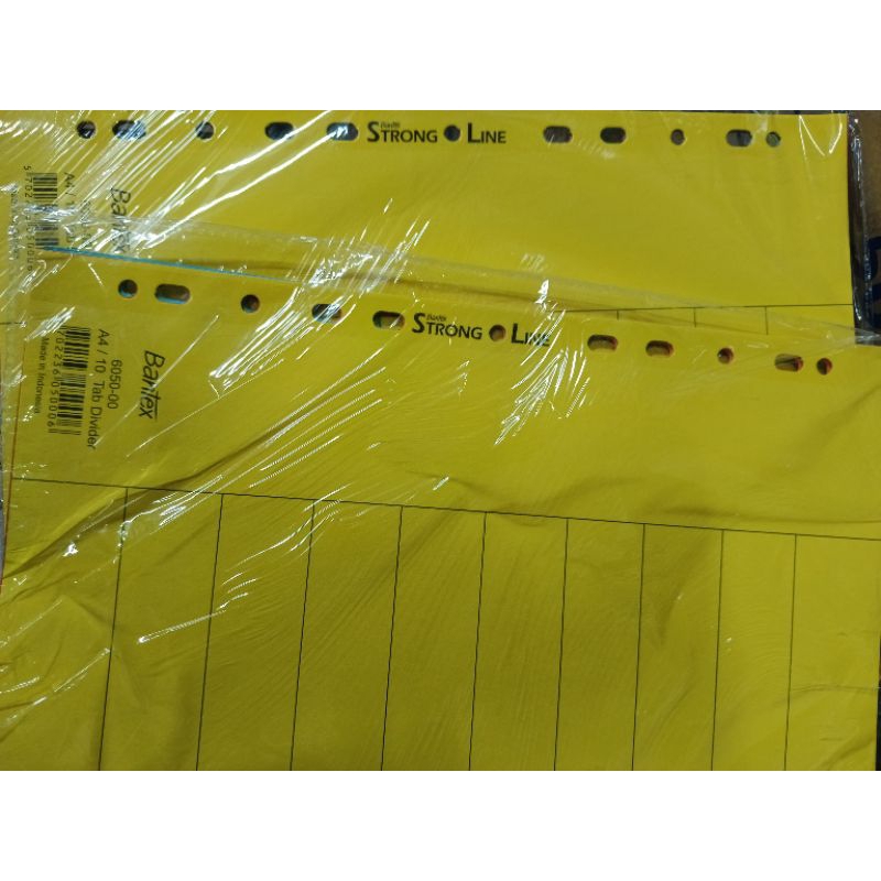 

pembatas bantex 6050 ukuran A4 perbungkus