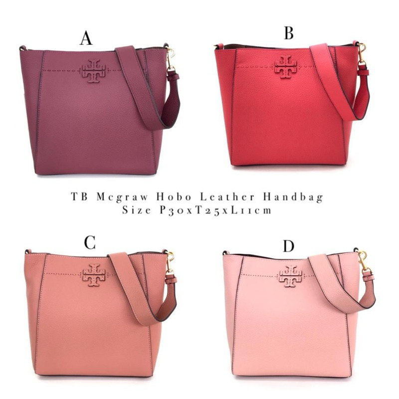Mcgraw Hobo Leather Handbag