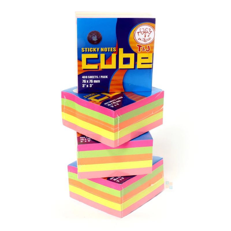 

InJO Sticky Notes/Memo Stick Tom Jerry 654 Cube ( 1set/5warna )