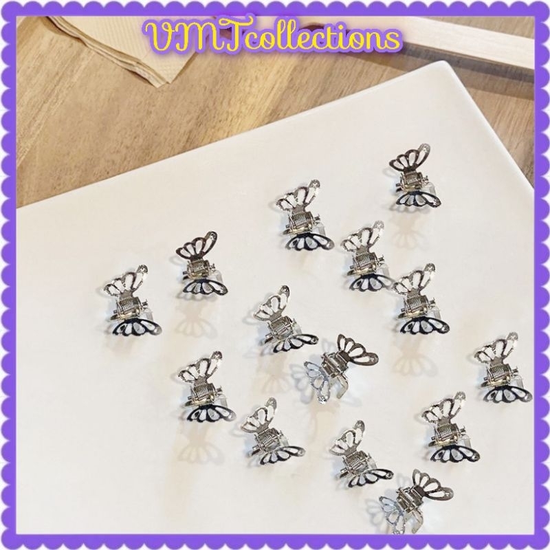 VMT - JEPIT MINI KUPU-KUPU / JEDAI MINI BESI 1,5cm / JEPIT RAMBUT KECIL