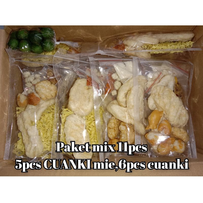 

5pcs cuanki mie,6pcs cuanki instan