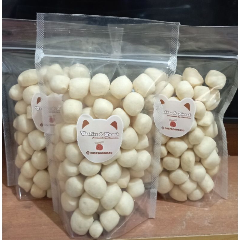 

Kerupuk getas palembang