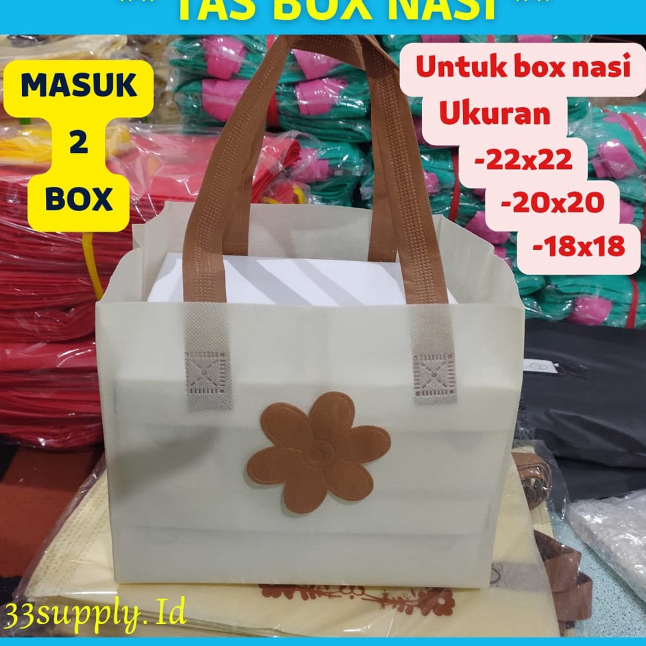 

Hanya Untuk Anda Tas Box Nasi 22x22 2x2 Motif Bunga Tas Kotak Nasi 22x22 2x2 Tas Spunbond Box Kotak Nasi Tas Hajatan 22x22 2x2 Tas Syukuran Tas Aqiqah goodie bag