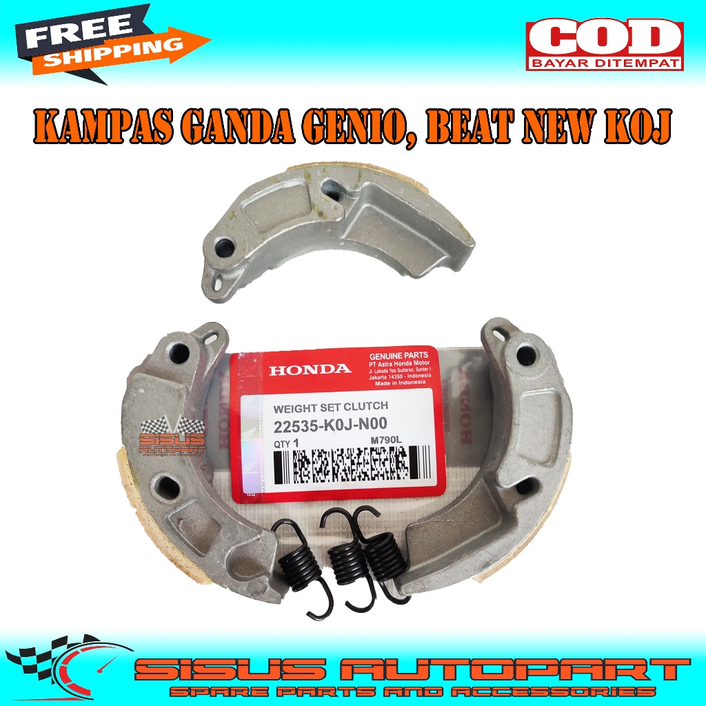 KAMPAS GANDA GENIO BEAT NEW BEAT STREET 2020 BEAT DELUXE / KAMPAS KOPLING GANDA GENIO / GANDA GENIO 